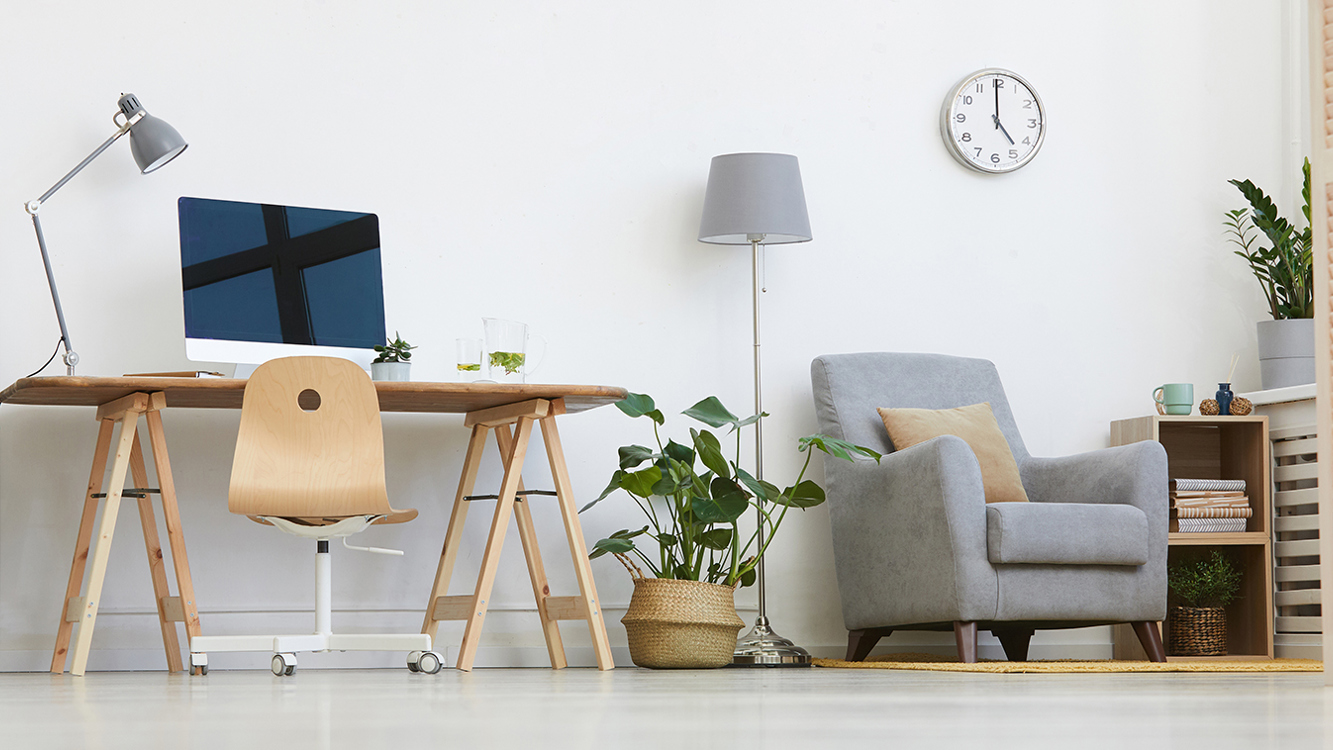 Workplace With Computer In The Room 3XCYUB8 Copy